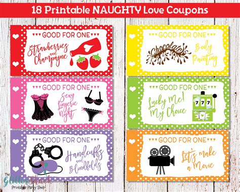 naughty coupons for him printable free|Free Printable Sex Coupons For Couples .